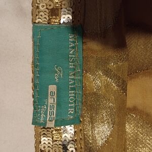 Gold Sequin Scarf